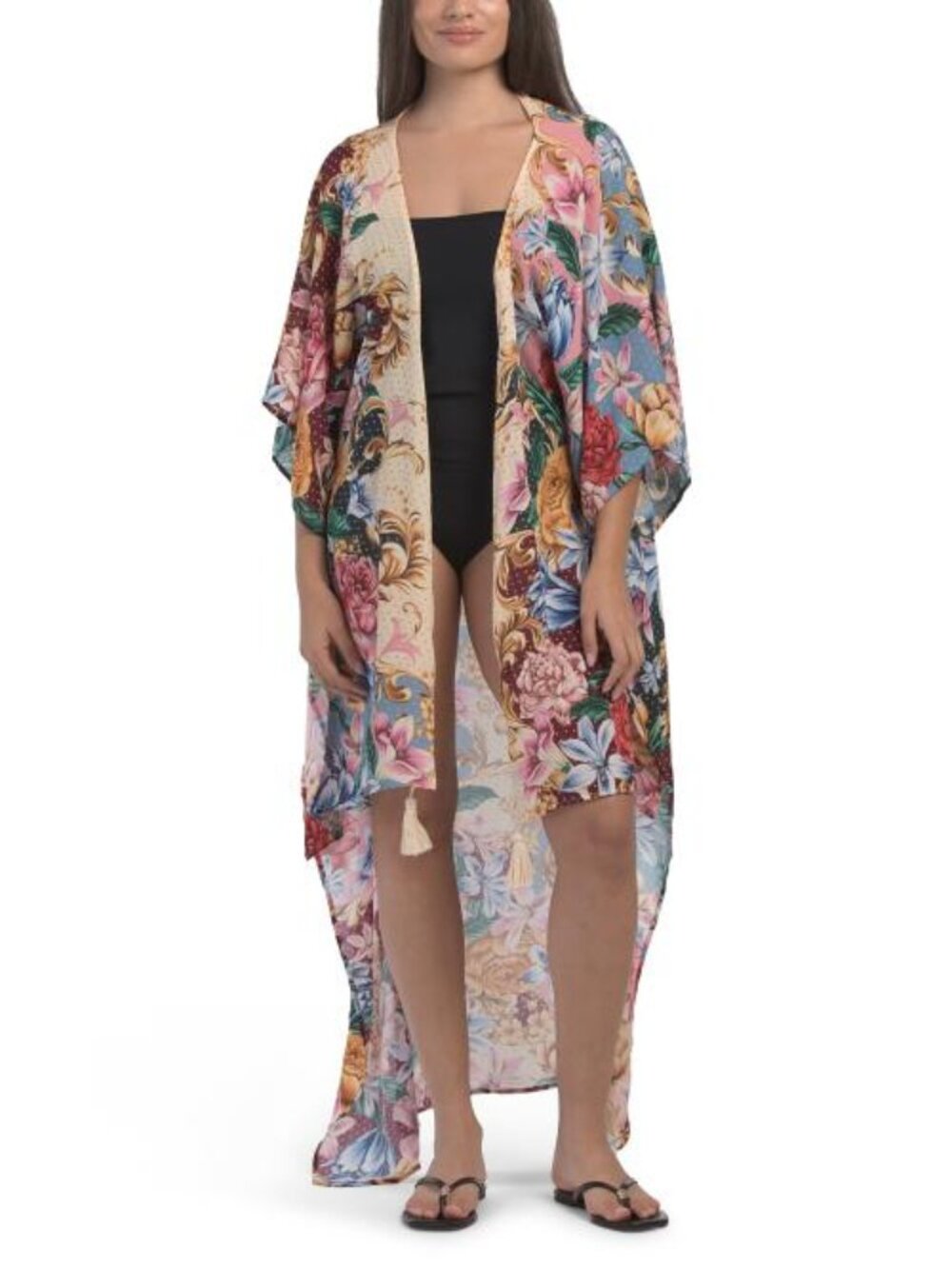 AGUA BENDITA Dara Blush Cover-up Tunic